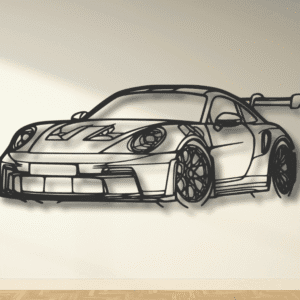 Solid Plastic PLA Car for Decoration