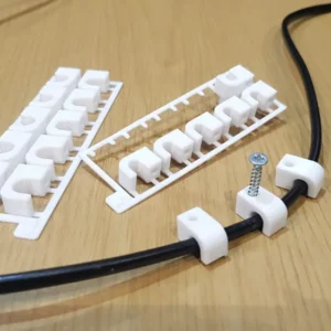 Cable Clips with Screw (Pack of 15)